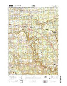 Orchard Park New York Current topographic map, 1:24000 scale, 7.5 X 7.5 Minute, Year 2016