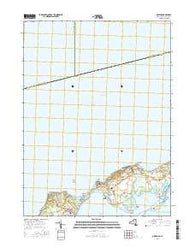 Orient New York Current topographic map, 1:24000 scale, 7.5 X 7.5 Minute, Year 2016