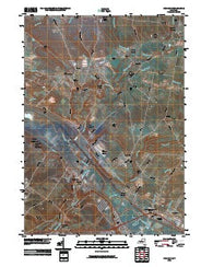Oriskany New York Historical topographic map, 1:24000 scale, 7.5 X 7.5 Minute, Year 2010