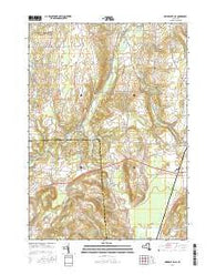 Oriskany Falls New York Current topographic map, 1:24000 scale, 7.5 X 7.5 Minute, Year 2016