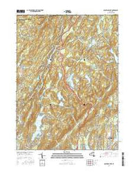Oscawana Lake New York Current topographic map, 1:24000 scale, 7.5 X 7.5 Minute, Year 2016