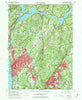 Ossining New York Historical topographic map, 1:24000 scale, 7.5 X 7.5 Minute, Year 1967