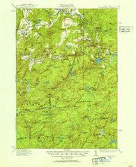 Oswegatchie New York Historical topographic map, 1:62500 scale, 15 X 15 Minute, Year 1916