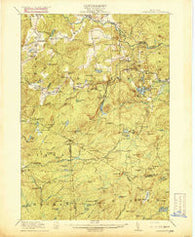 Oswegatchie New York Historical topographic map, 1:62500 scale, 15 X 15 Minute, Year 1918