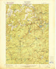 Oswegatchie New York Historical topographic map, 1:62500 scale, 15 X 15 Minute, Year 1918