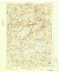 Oswegatchie New York Historical topographic map, 1:62500 scale, 15 X 15 Minute, Year 1918