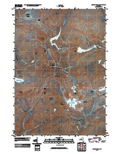 Oswegatchie New York Historical topographic map, 1:24000 scale, 7.5 X 7.5 Minute, Year 2010