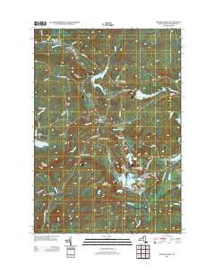 Oswegatchie New York Historical topographic map, 1:24000 scale, 7.5 X 7.5 Minute, Year 2013
