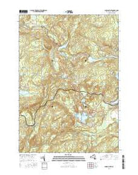 Oswegatchie New York Current topographic map, 1:24000 scale, 7.5 X 7.5 Minute, Year 2016