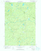 Oswegatchie SW New York Historical topographic map, 1:24000 scale, 7.5 X 7.5 Minute, Year 1966
