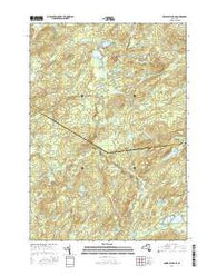 Oswegatchie SE New York Current topographic map, 1:24000 scale, 7.5 X 7.5 Minute, Year 2016