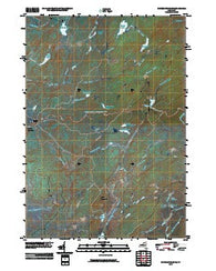 Oswegatchie SW New York Historical topographic map, 1:24000 scale, 7.5 X 7.5 Minute, Year 2010