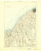 Oswego New York Historical topographic map, 1:62500 scale, 15 X 15 Minute, Year 1900
