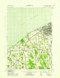 Oswego West New York Historical topographic map, 1:31680 scale, 7.5 X 7.5 Minute, Year 1943