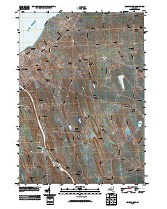 Oswego East New York Historical topographic map, 1:24000 scale, 7.5 X 7.5 Minute, Year 2010