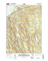 Oswego East New York Current topographic map, 1:24000 scale, 7.5 X 7.5 Minute, Year 2016