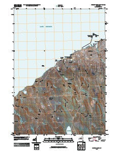 Oswego West New York Historical topographic map, 1:24000 scale, 7.5 X 7.5 Minute, Year 2010