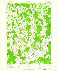 Otego New York Historical topographic map, 1:24000 scale, 7.5 X 7.5 Minute, Year 1943