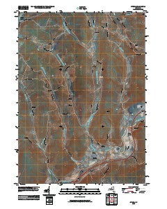 Otego New York Historical topographic map, 1:24000 scale, 7.5 X 7.5 Minute, Year 2010