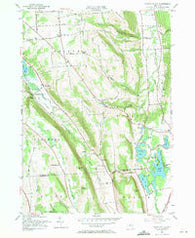 Otisco Valley New York Historical topographic map, 1:24000 scale, 7.5 X 7.5 Minute, Year 1955