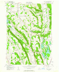Otisco Valley New York Historical topographic map, 1:24000 scale, 7.5 X 7.5 Minute, Year 1955