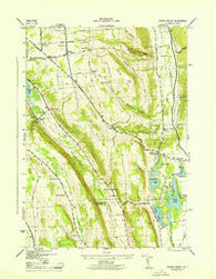 Otisco Valley New York Historical topographic map, 1:31680 scale, 7.5 X 7.5 Minute, Year 1943