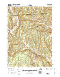 Otselic New York Current topographic map, 1:24000 scale, 7.5 X 7.5 Minute, Year 2016