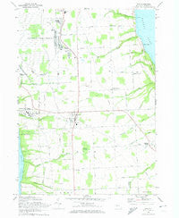 Ovid New York Historical topographic map, 1:24000 scale, 7.5 X 7.5 Minute, Year 1970