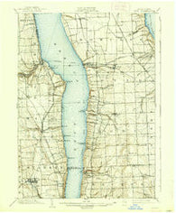 Ovid New York Historical topographic map, 1:62500 scale, 15 X 15 Minute, Year 1902