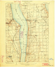 Ovid New York Historical topographic map, 1:62500 scale, 15 X 15 Minute, Year 1902