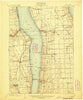 Ovid New York Historical topographic map, 1:62500 scale, 15 X 15 Minute, Year 1902