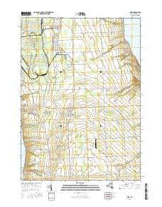 Ovid New York Current topographic map, 1:24000 scale, 7.5 X 7.5 Minute, Year 2016