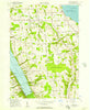 Owasco New York Historical topographic map, 1:24000 scale, 7.5 X 7.5 Minute, Year 1955