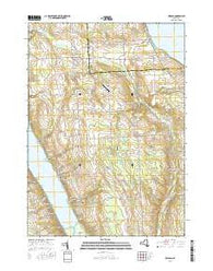 Owasco New York Current topographic map, 1:24000 scale, 7.5 X 7.5 Minute, Year 2016