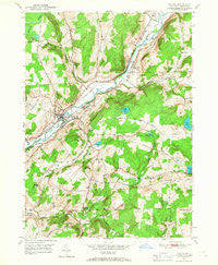 Oxford New York Historical topographic map, 1:24000 scale, 7.5 X 7.5 Minute, Year 1949
