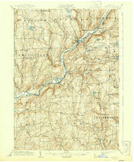 Oxford New York Historical topographic map, 1:62500 scale, 15 X 15 Minute, Year 1904