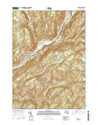 Oxford New York Current topographic map, 1:24000 scale, 7.5 X 7.5 Minute, Year 2016