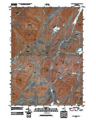 Page Mountain New York Historical topographic map, 1:24000 scale, 7.5 X 7.5 Minute, Year 2010