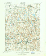 Palmyra New York Historical topographic map, 1:62500 scale, 15 X 15 Minute, Year 1899
