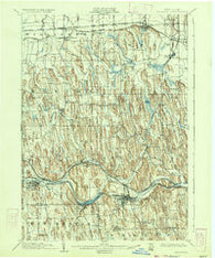 Palmyra New York Historical topographic map, 1:62500 scale, 15 X 15 Minute, Year 1902
