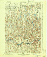 Palmyra New York Historical topographic map, 1:62500 scale, 15 X 15 Minute, Year 1902