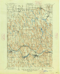 Palmyra New York Historical topographic map, 1:62500 scale, 15 X 15 Minute, Year 1902