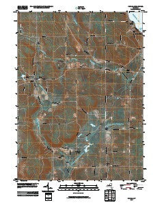 Panama New York Historical topographic map, 1:24000 scale, 7.5 X 7.5 Minute, Year 2010