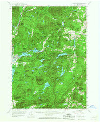Paradox Lake New York Historical topographic map, 1:62500 scale, 15 X 15 Minute, Year 1953