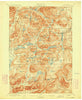 Paradox Lake New York Historical topographic map, 1:62500 scale, 15 X 15 Minute, Year 1897