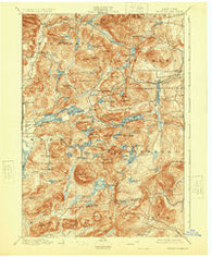 Paradox Lake New York Historical topographic map, 1:62500 scale, 15 X 15 Minute, Year 1897