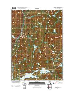 Paradox Lake New York Historical topographic map, 1:24000 scale, 7.5 X 7.5 Minute, Year 2013