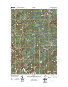 Parishville New York Historical topographic map, 1:24000 scale, 7.5 X 7.5 Minute, Year 2013