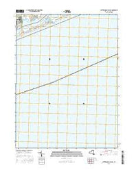 Pattersquash Island New York Current topographic map, 1:24000 scale, 7.5 X 7.5 Minute, Year 2016