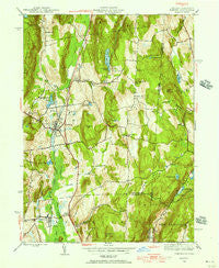 Pawling New York Historical topographic map, 1:24000 scale, 7.5 X 7.5 Minute, Year 1945